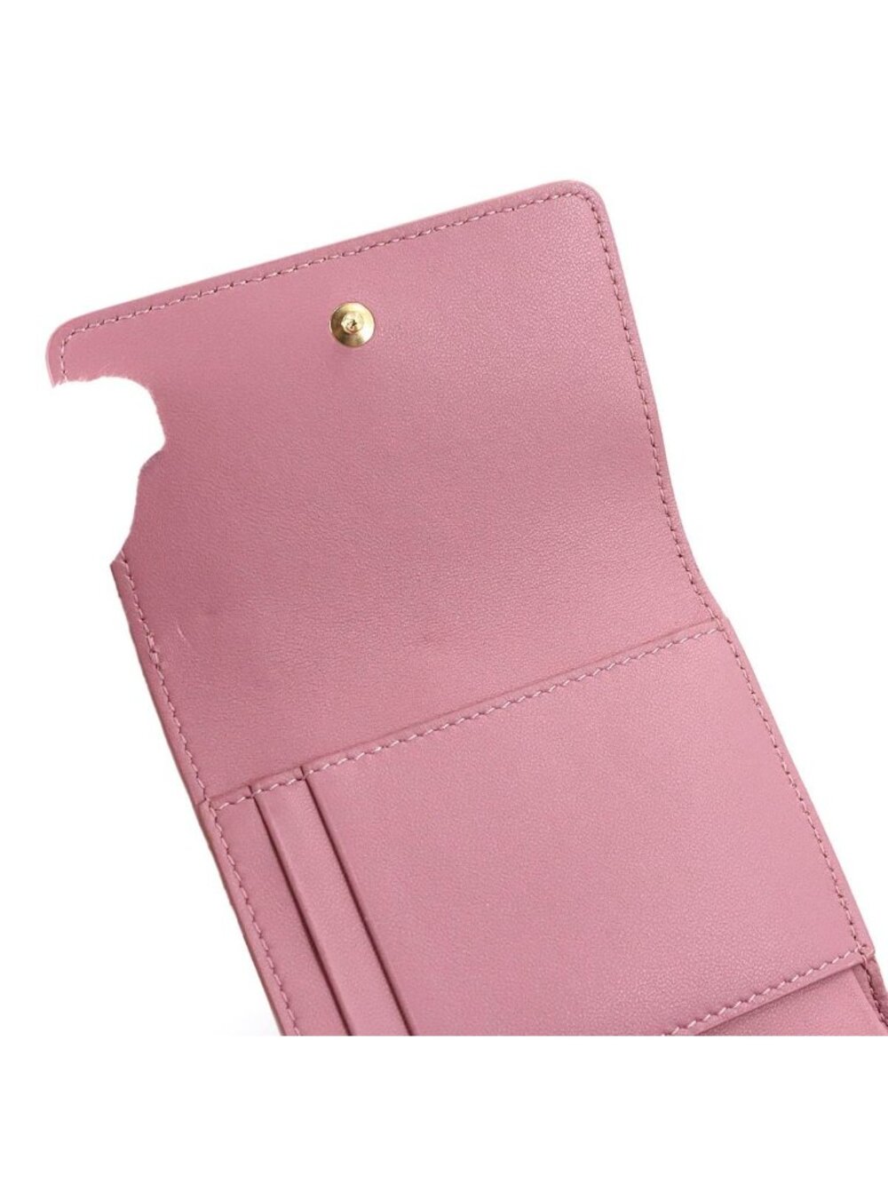 Dior 30 Montaigne Compact Wallet Trifold Leather Pink - Picture 10 of 10